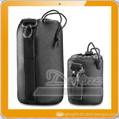 Thick Protective Lens Pouch Set Neoprene Lens Pouch Camera Lens Bag
